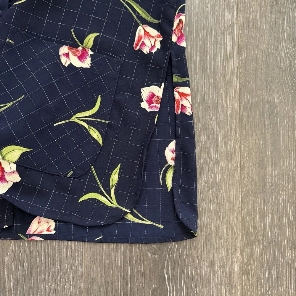 Petite Sophisticate Button Up Floral Top Sz 12P Vintage  Cottage Grandmacore - Picture 7 of 8